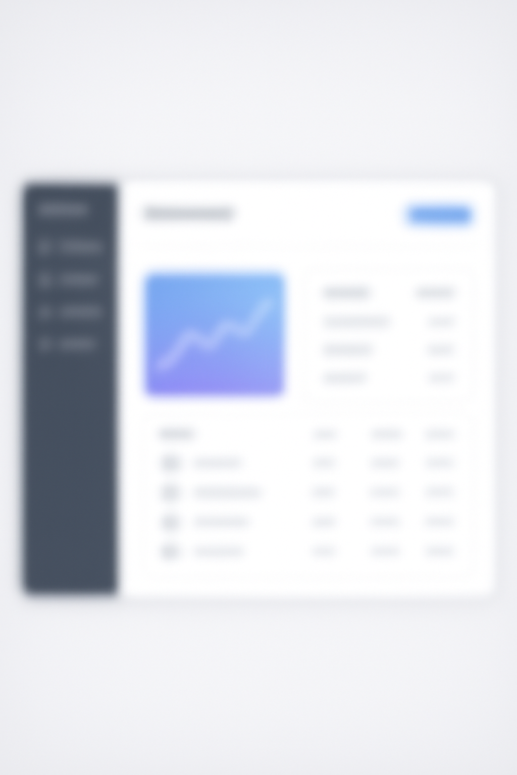 blurry image of mobile app